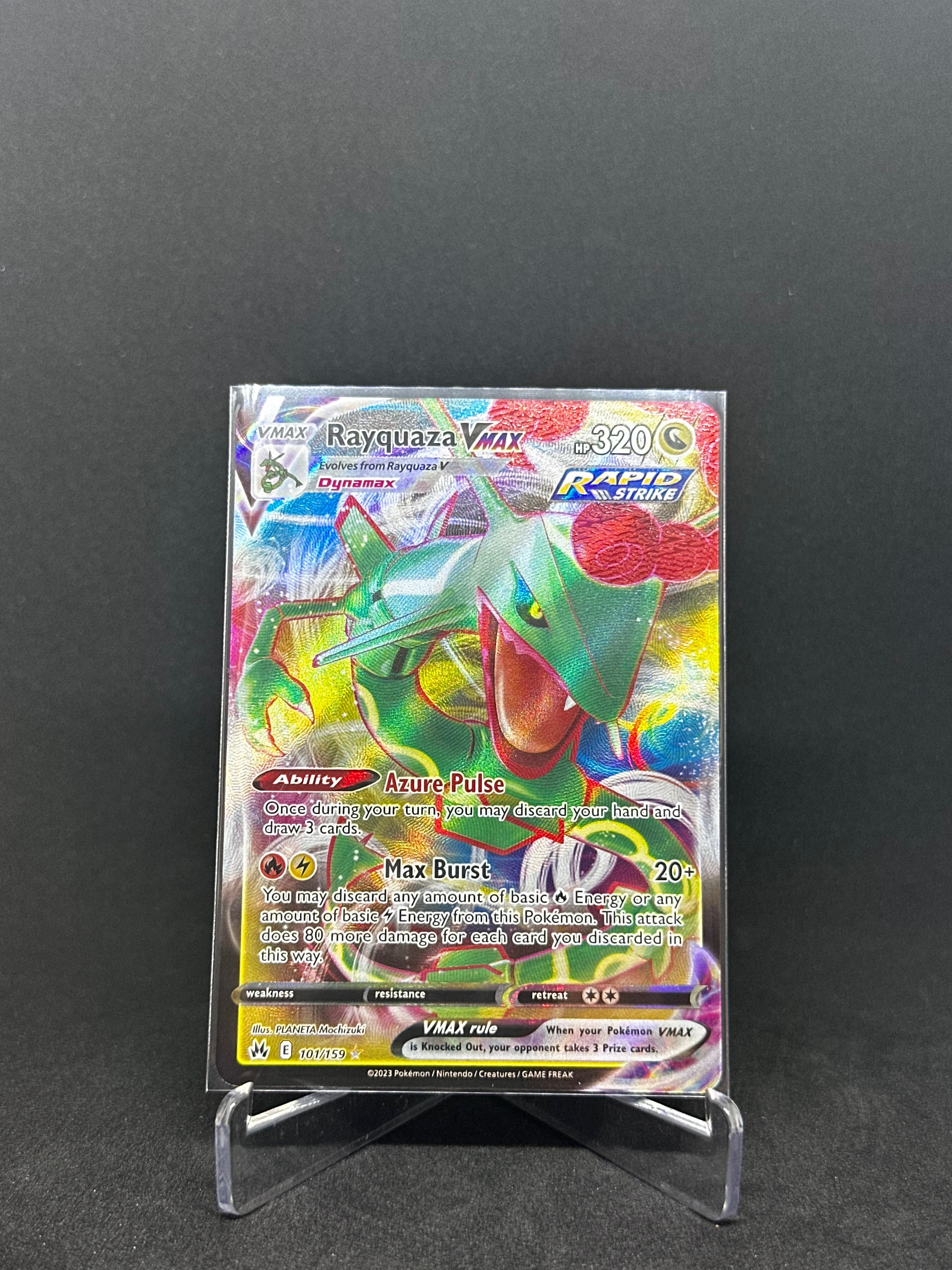 Rayquaza VMAX – Art Rare | EN | CRZ 101