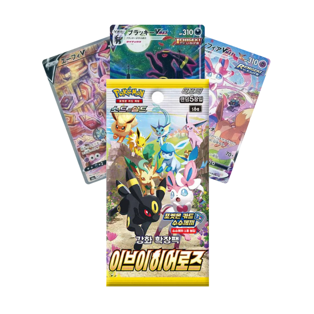 Booster – Pokémon | Koreanisch | Eevee Heroes