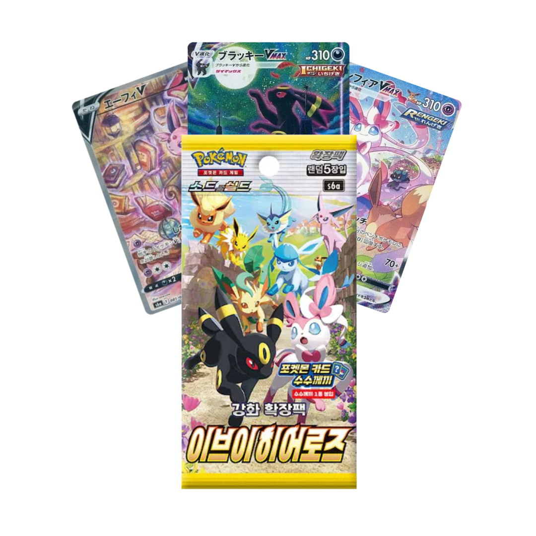 Booster – Pokémon | Koreanisch | Eevee Heroes
