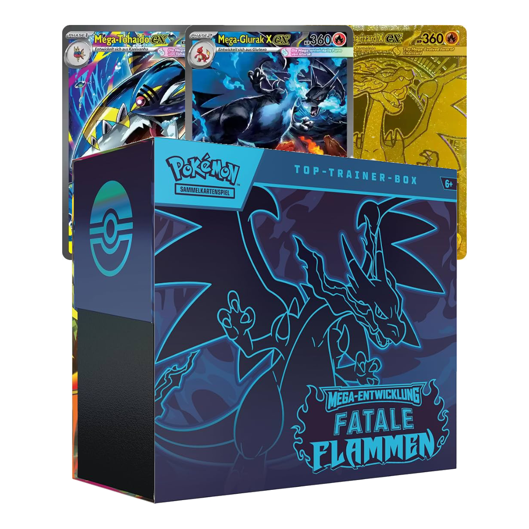 Elite Trainer Box – Pokémon | Deutsch | Fatale Flammen