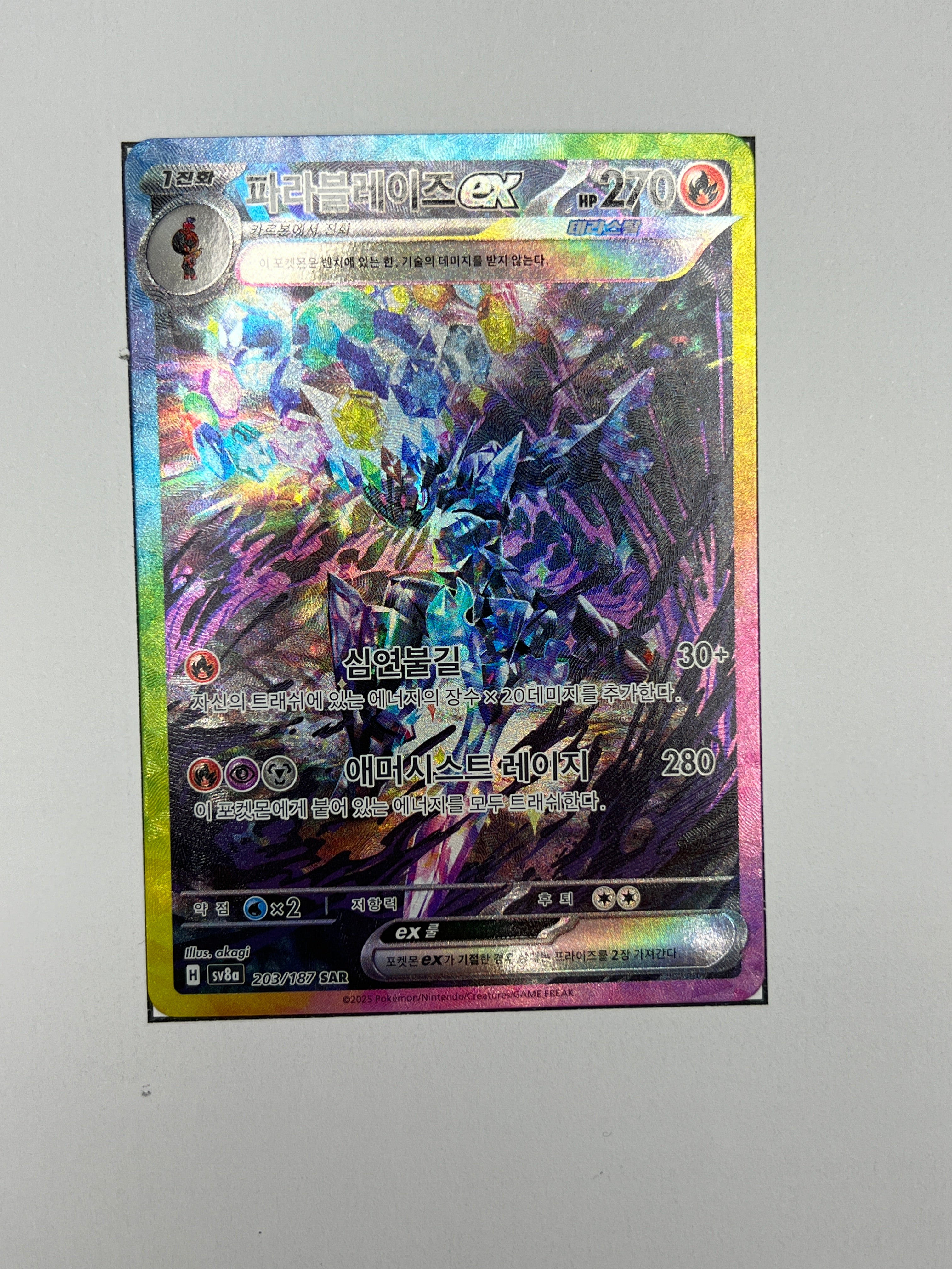 Azugladis ex – SAR | KOR | sv8a 203