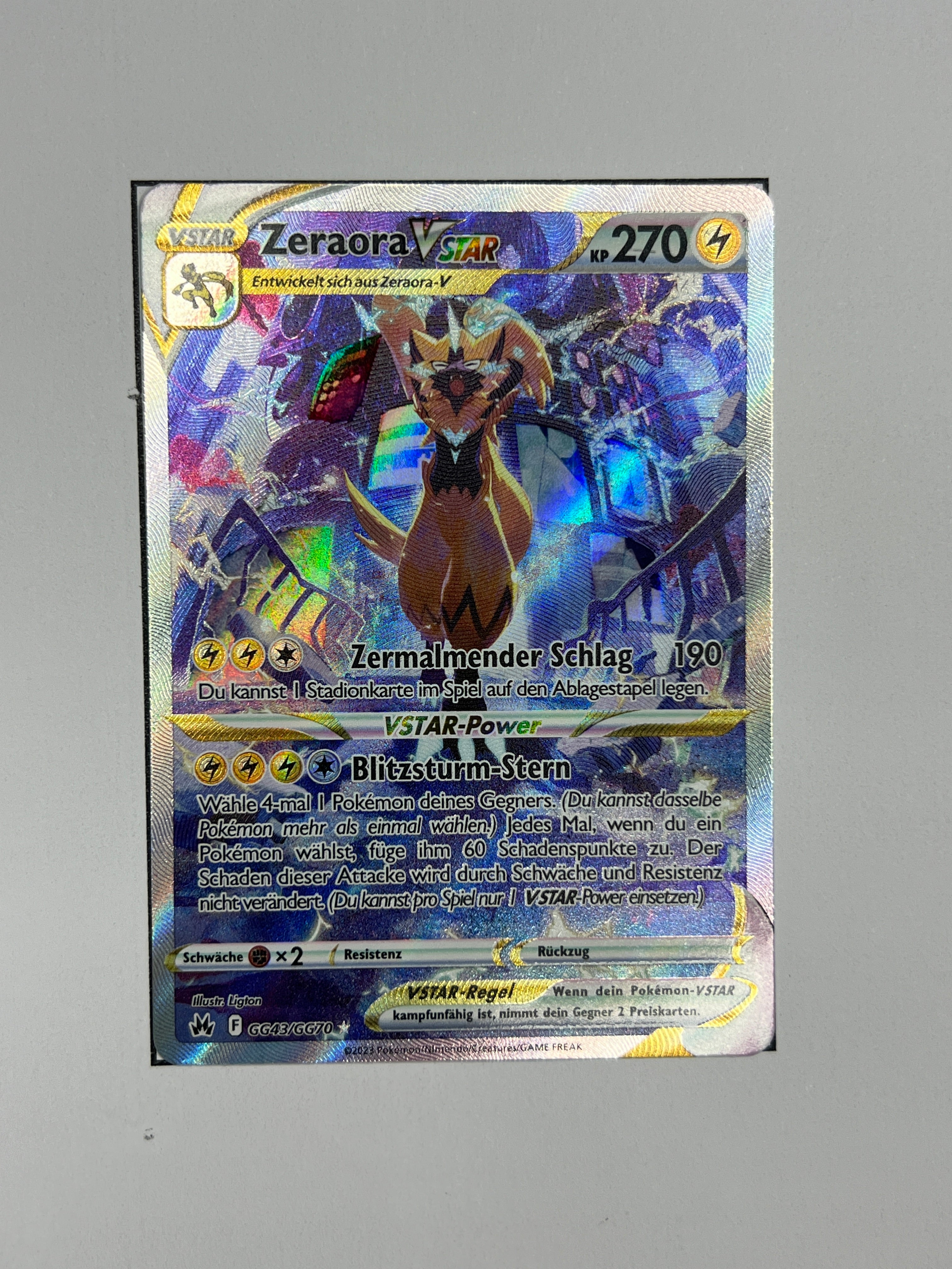 Zeraora VSTAR – SAR | DE | GG43