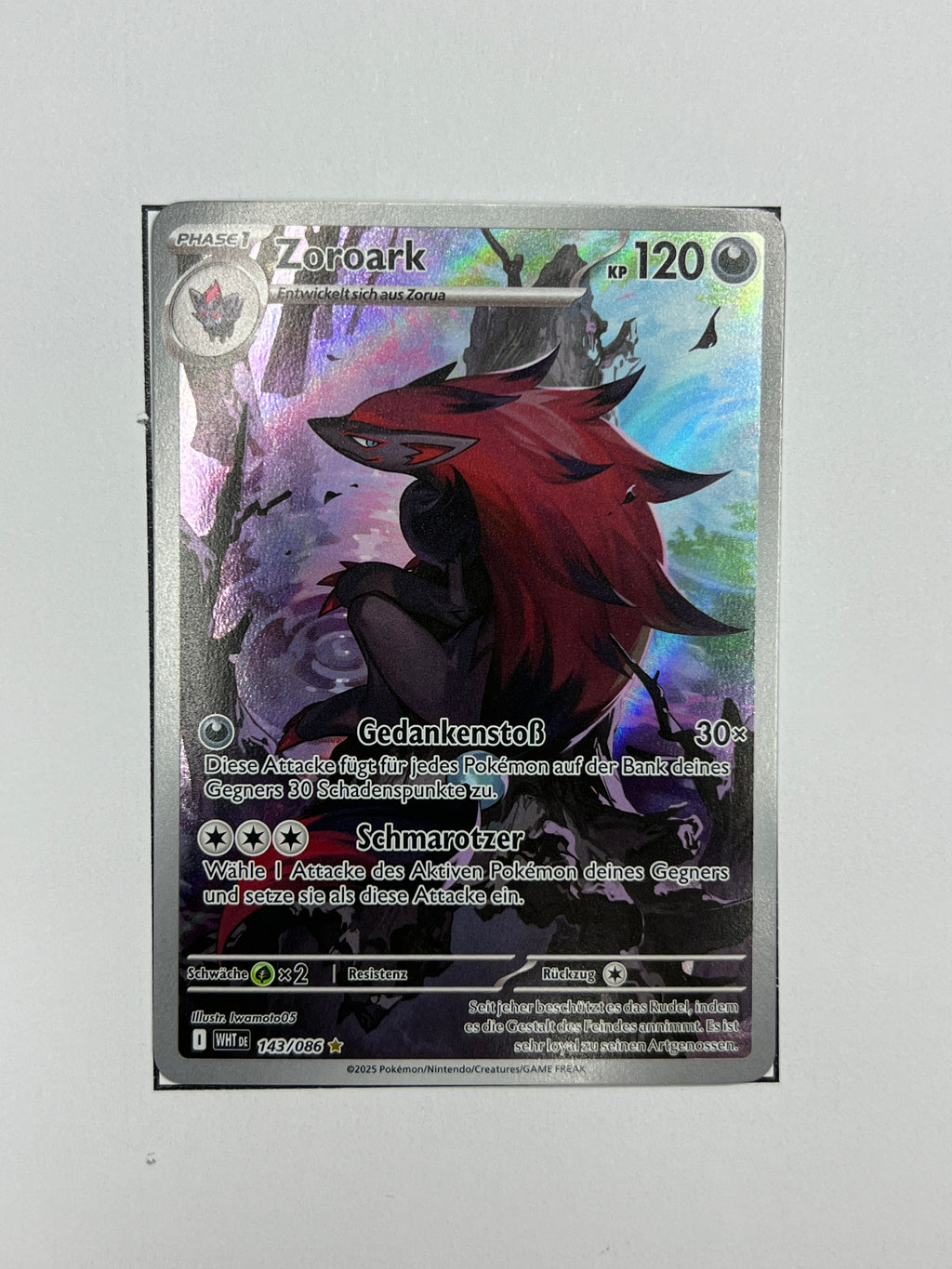 Zoroark – Art Rare | DE | WHT 143