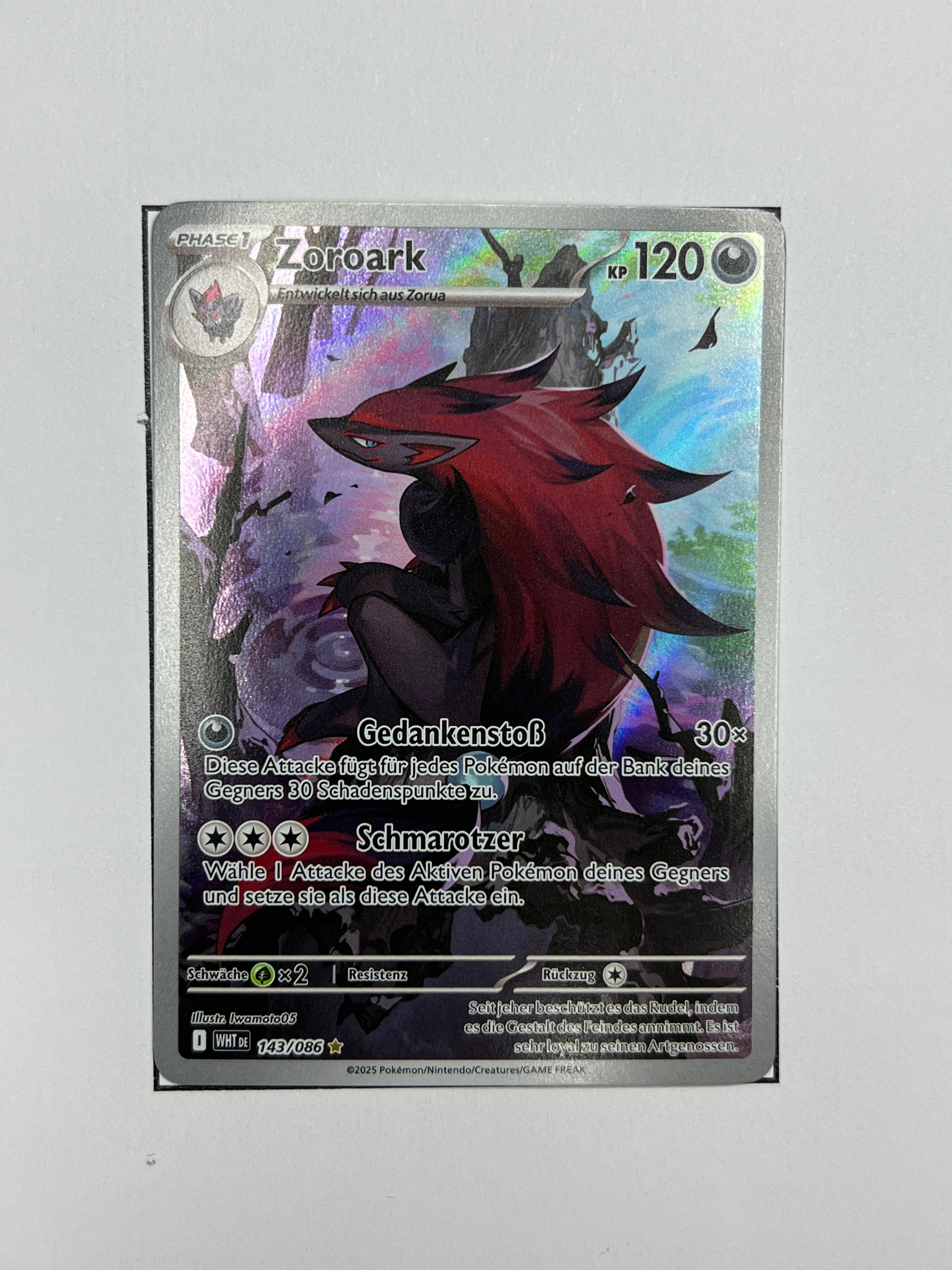 Zoroark – Art Rare | DE | WHT 143