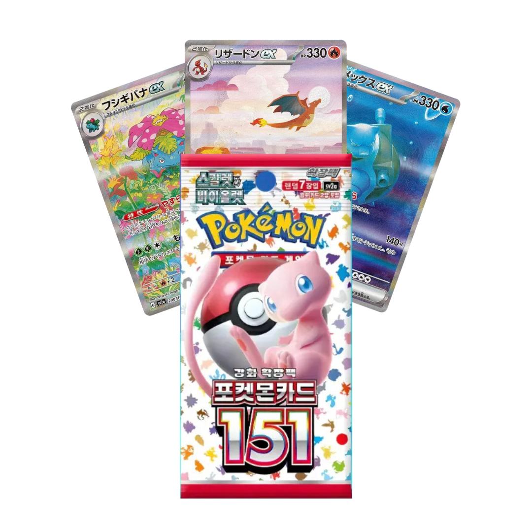 Booster – Pokémon | Koreanisch | 151