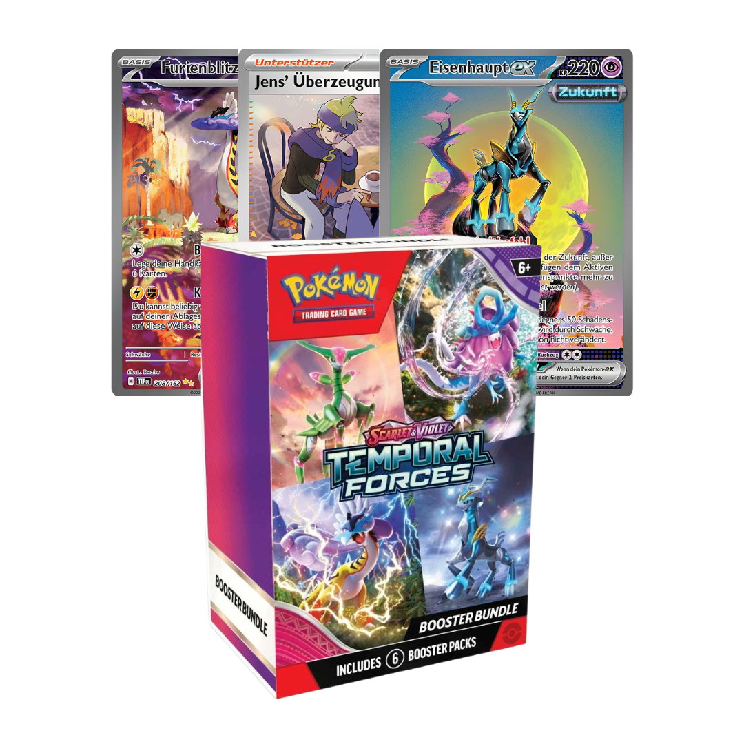 Booster Bundle – Pokémon | Deutsch | Gewalten der Zeit |