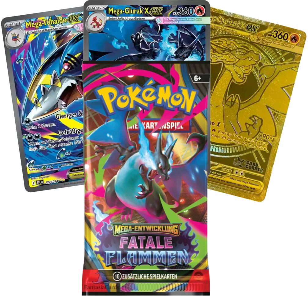 Booster – Pokémon | Deutsch | Fatale Flammen